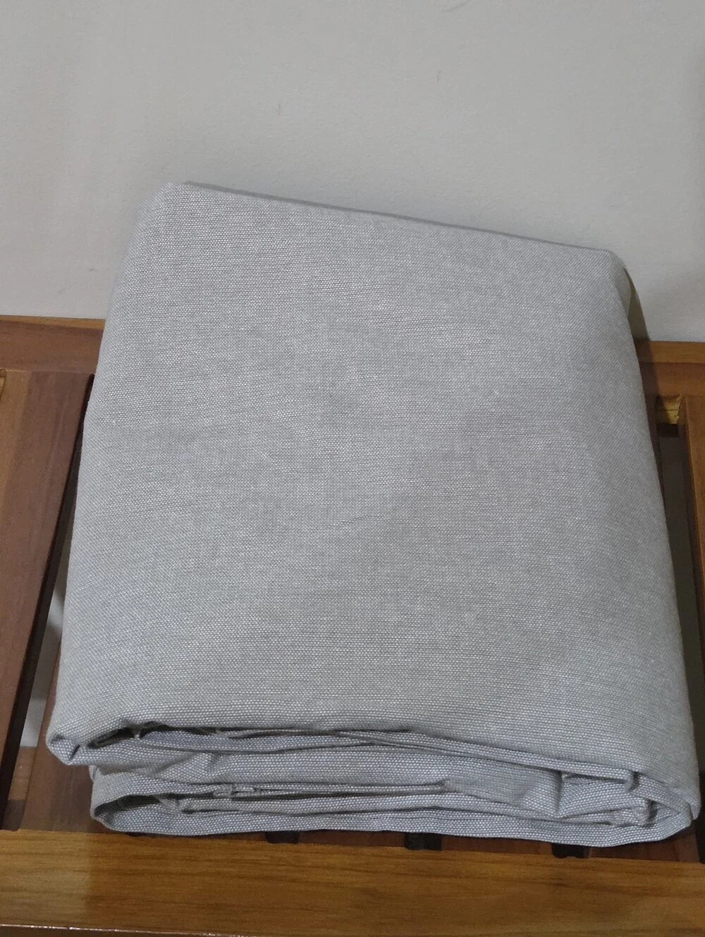 Pillowfort Gray Blackout Chambray Cotton Kids' 1 Panel 42